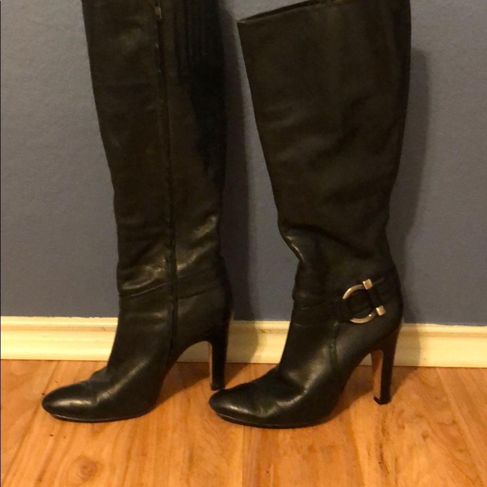Antonio Melani Tall black heeled boots